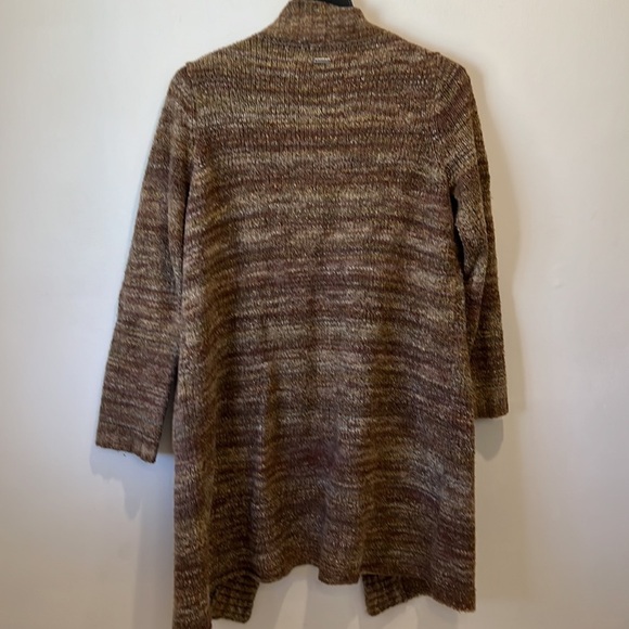 PRANA brand long “duster”, open front sweater - Picture 2 of 10